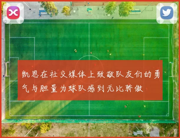 凯恩在社交媒体上致敬队友们的勇气与胆量为球队感到无比骄傲
